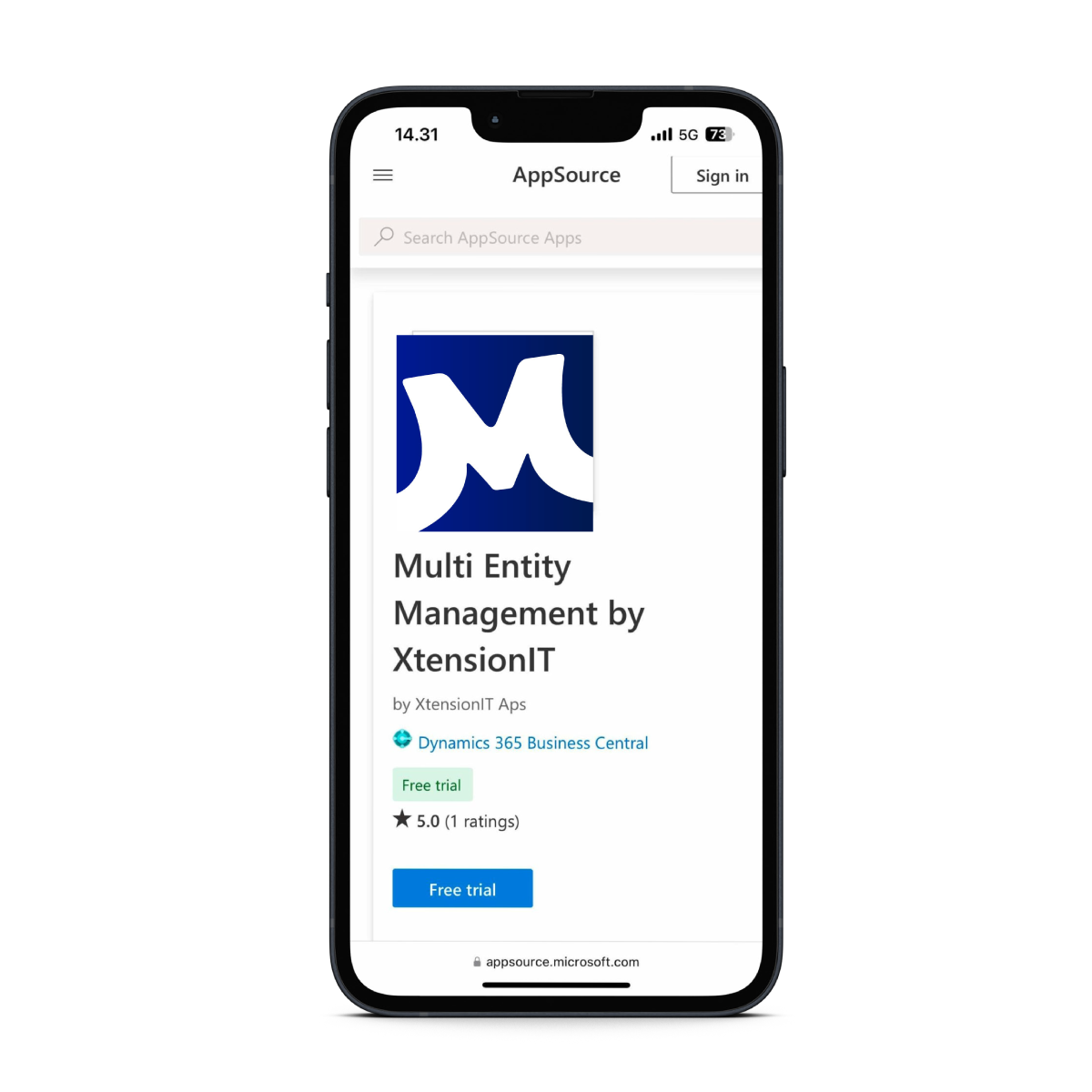 Multi Entity Management AppSource