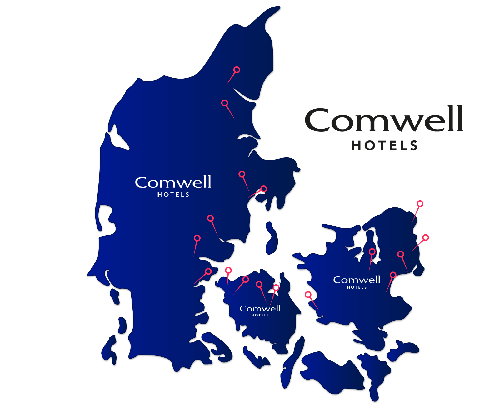 Comwell hotel data illustration