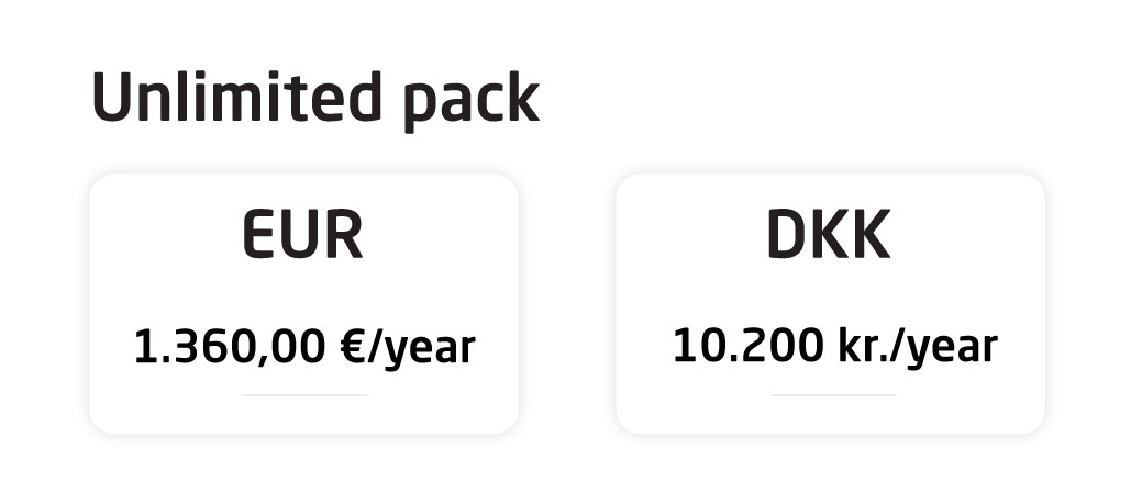 Unlimited pack maintenance
